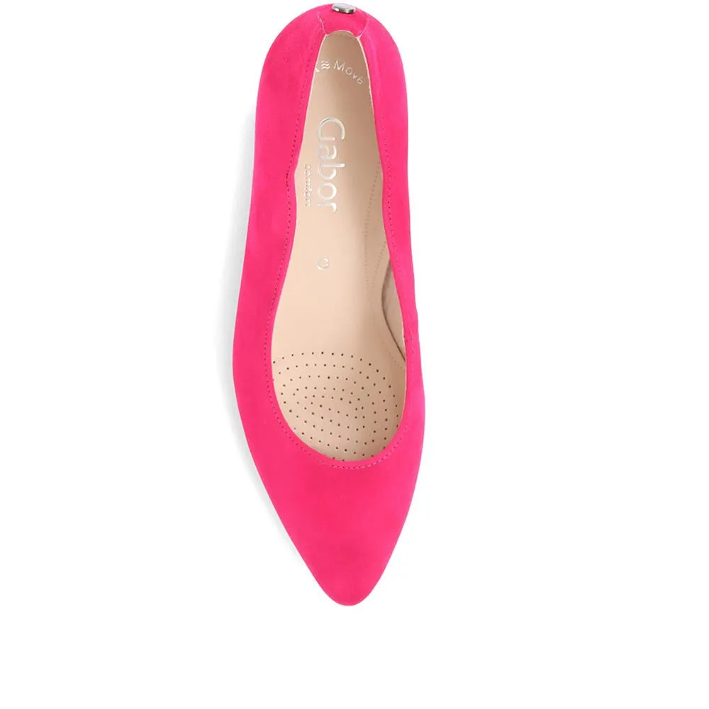 Tanfield Heeled Court Shoes - GAB35544 / 322 514 - Fuchsia sold by Jones Bootmaker product image thumbnail 4