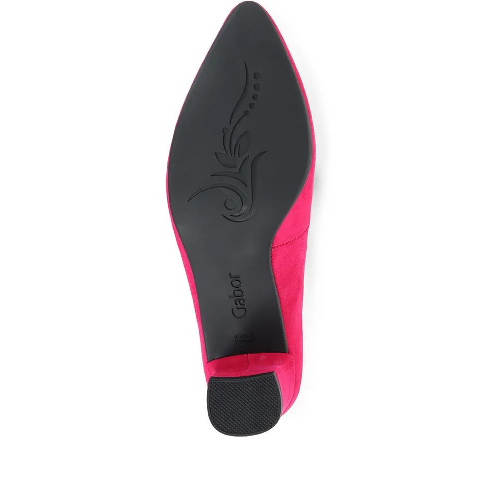 Tanfield Heeled Court Shoes - GAB35544 / 322 514 - Fuchsia sold by Jones Bootmaker product image thumbnail 5