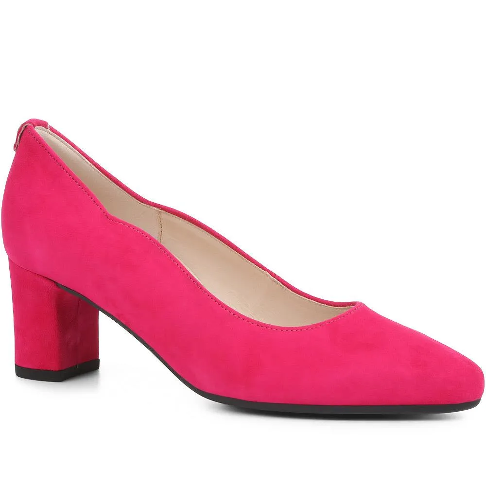 Tanfield Heeled Court Shoes - GAB35544 / 322 514 - Fuchsia sold by Jones Bootmaker product image thumbnail 2
