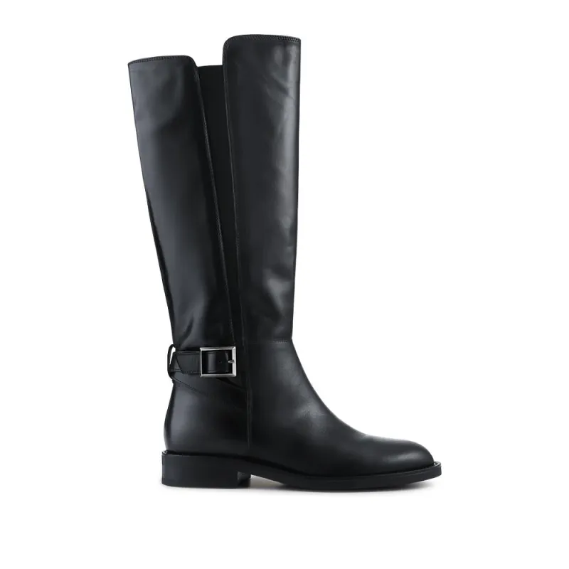 Danica Leather Long Boots - DANICA / 328 082 - Black Leather sold by Jones Bootmaker