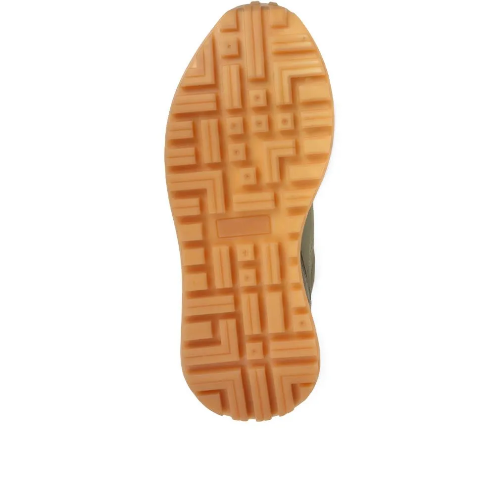 Skipton Lace-Up Trainers - SKIPTON / 322 600 - Khaki sold by Jones Bootmaker product image thumbnail 5