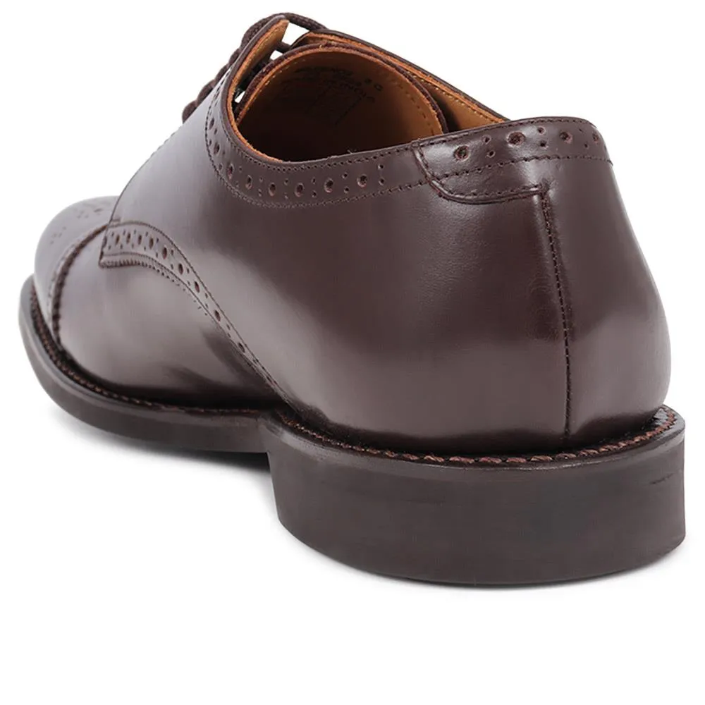 Mile End Goodyear Welted Polished Leather Brogues - MILEEND2 / 318 986 - Brown sold by Jones Bootmaker product image thumbnail 3