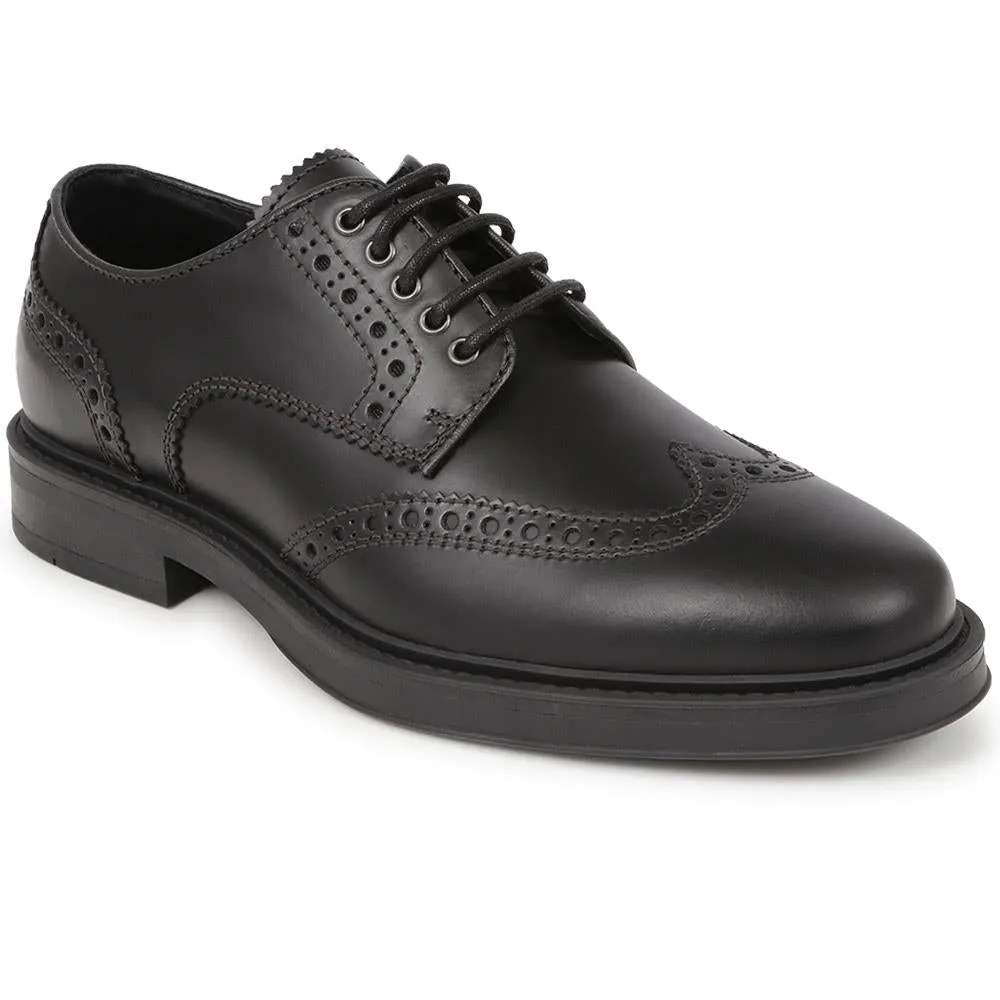 Kilmarnock Leather Lace-Up Shoes - KILMARNOCK / 325 899 - Black sold by Jones Bootmaker product image thumbnail 2