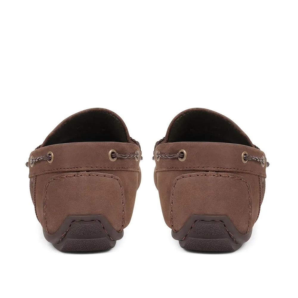 Jenson Leather Driving Shoes - BARBR37503 / 323 287 - Dark Brown sold by Jones Bootmaker product image thumbnail 3