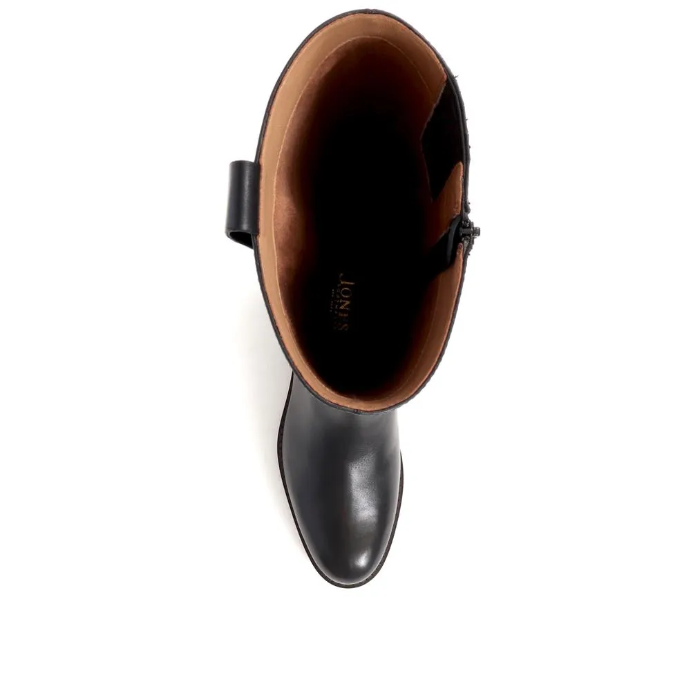 Emelia Extra Small Leather Long Boots - EMELIAXS / 326 208 - Black sold by Jones Bootmaker product image thumbnail 5