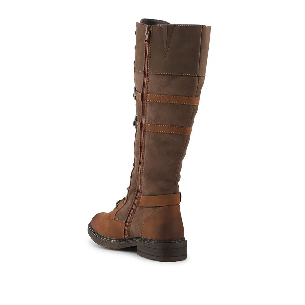 Rieker Lace & Zip Long Boots - RKR42547 / 328 187 - Tan sold by Jones Bootmaker product image thumbnail 3