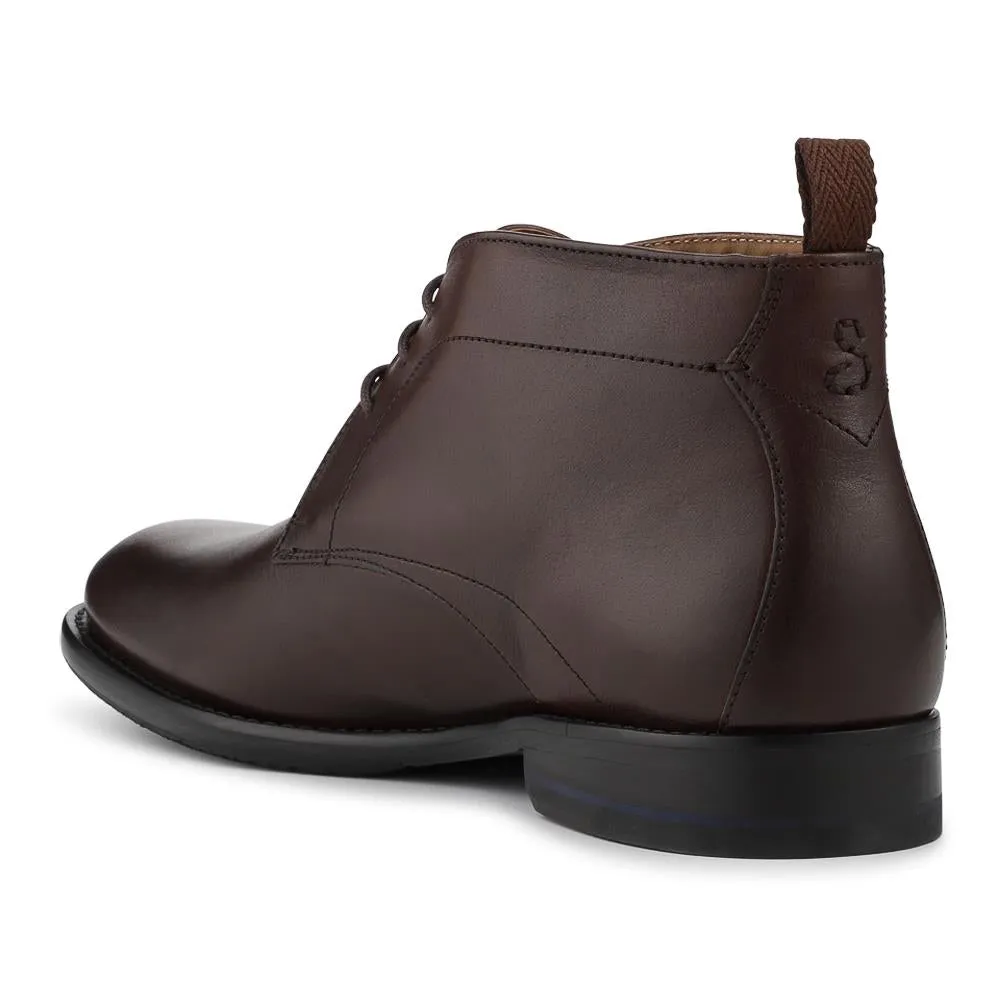 Oliver Sweeney Farleton Calf Leather Chukka Boots - OLIVR42506 / 328 554 - Brown sold by Jones Bootmaker product image thumbnail 3
