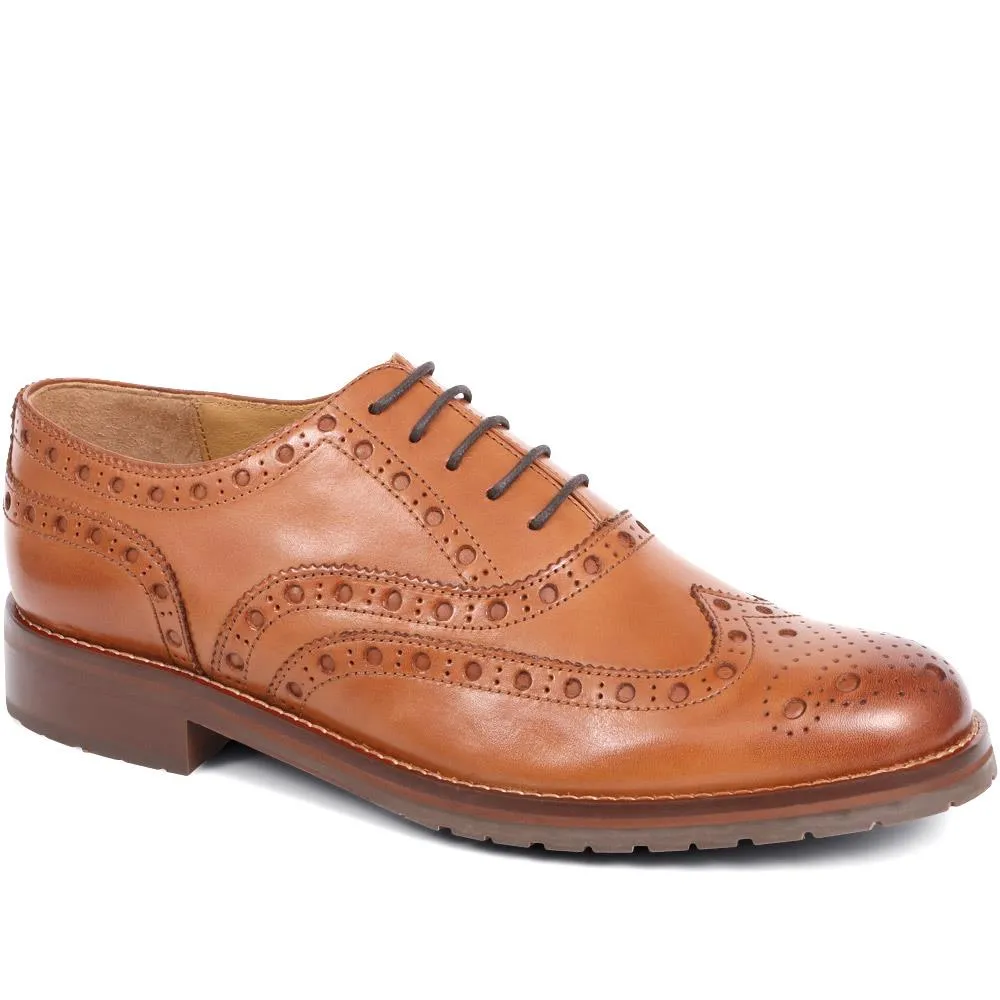 Bertie Oxford Men's Brogues - BERTIE / 319 278 - Tan sold by Jones Bootmaker product image thumbnail 2