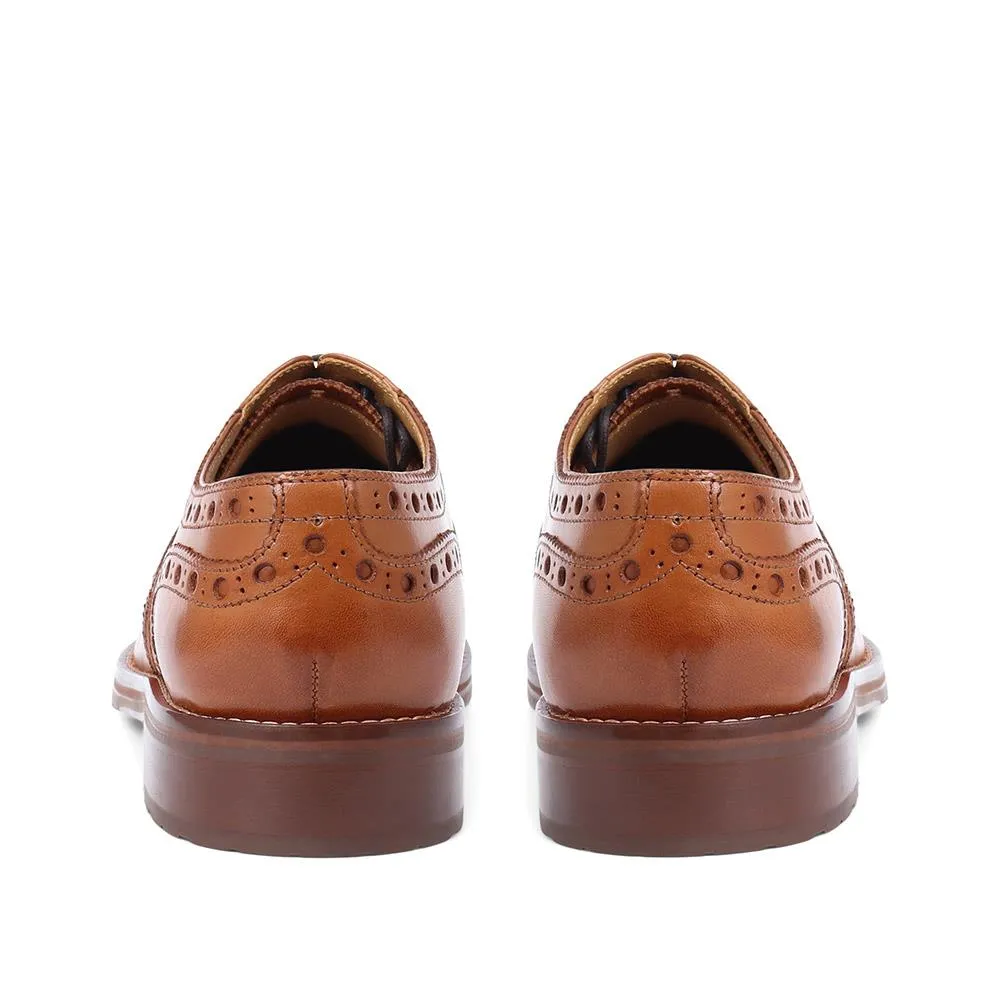 Bertie Oxford Men's Brogues - BERTIE / 319 278 - Tan sold by Jones Bootmaker product image thumbnail 3
