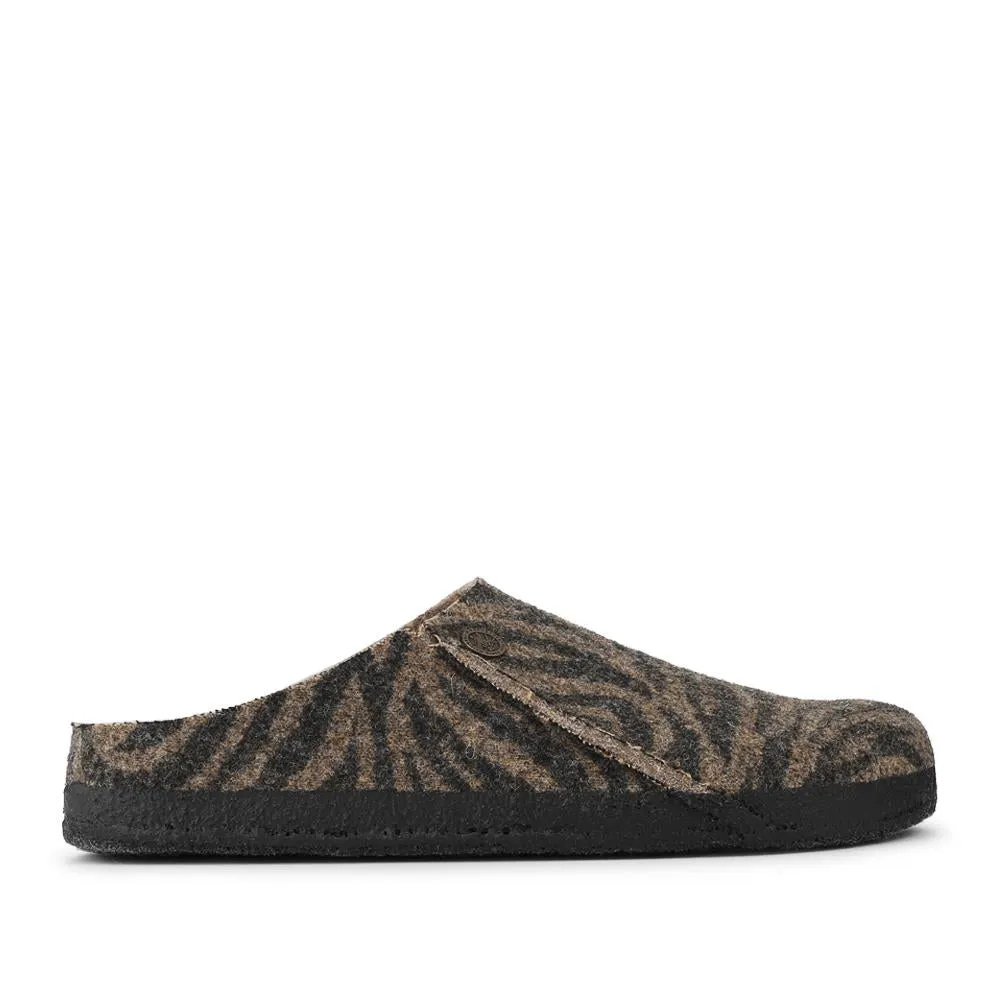 Birkenstock Zermatt Slippers - BIRK42501 / 328 153 - Zebra sold by Jones Bootmaker