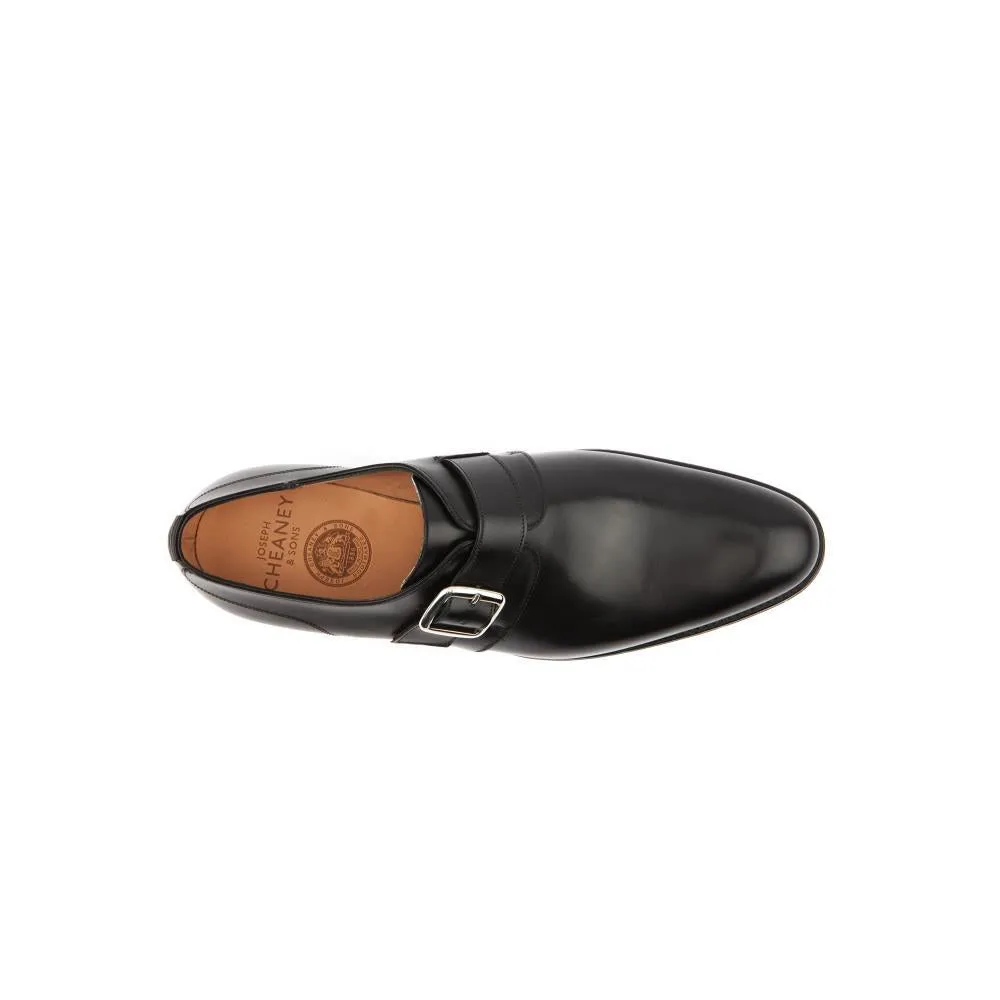 Moorgate Plain Buckle Monk Shoe - MOORGATE / 27112003 - Black sold by Jones Bootmaker product image thumbnail 2