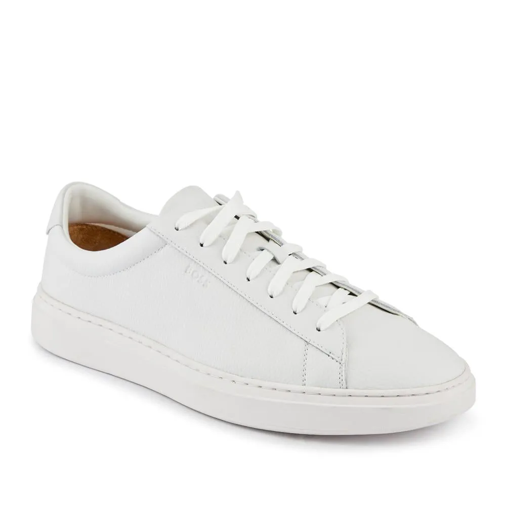 Hugo Boss Leather Low-Top Trainers - HUGO41504 / 327 624 - White sold by Jones Bootmaker product image thumbnail 2