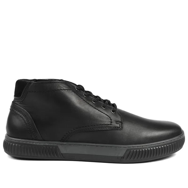 Dorset Leather Chukka Boots - DORSET / 325 901 - Black Leather sold by Jones Bootmaker