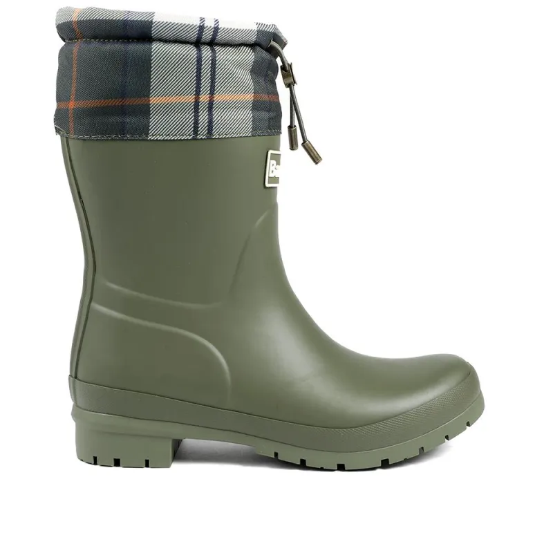 Barbour Mowbray Wellingtons - BARBR42508 / 328 567 - Olive sold by Jones Bootmaker