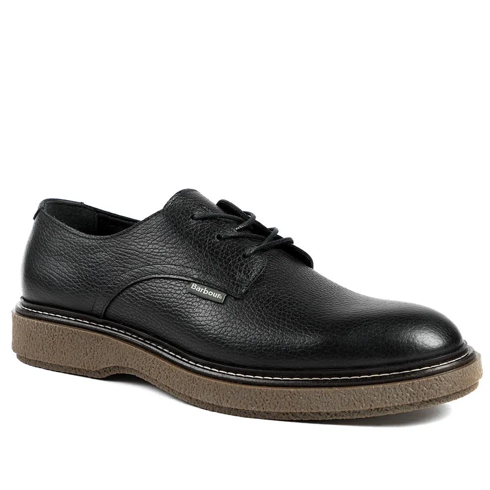 Barbour Harefield Leather Derby Shoes - BARBR42501 / 328 010 - Black sold by Jones Bootmaker product image thumbnail 2