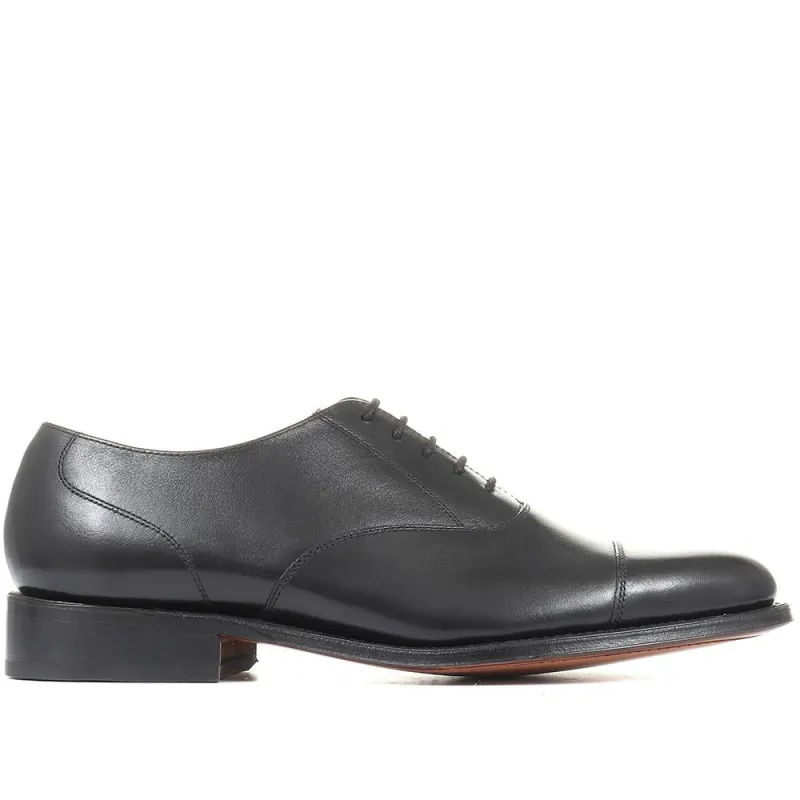 Barnet Goodyear Welted Leather Oxford Shoes - BARNET / 321 741 - Black sold by Jones Bootmaker