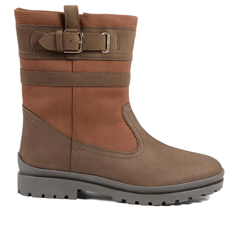 Maryna Leather Slip On Ankle Boots - MARYNA / 327 892 sold by Jones Bootmaker