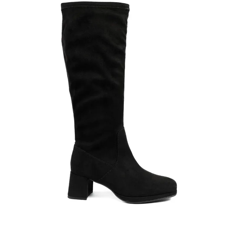 Gabor Cushioned Block Heel Zip Fasten Long Boots - GAB42531 / 328 950 sold by Jones Bootmaker