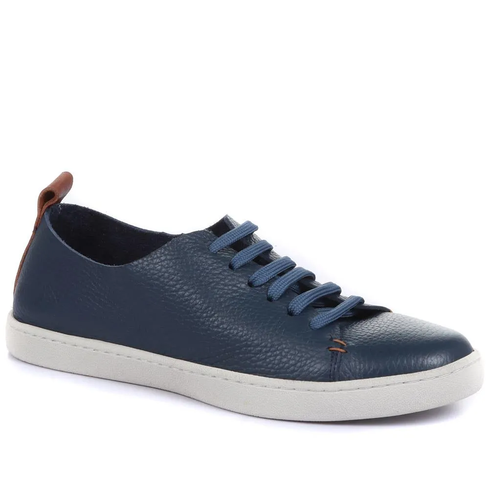 Midwood Women's Leather Trainers - MIDWOOD / 320 084 - Navy sold by Jones Bootmaker product image thumbnail 2