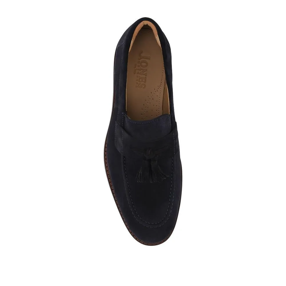 Rodrigo Wide-Fit Leather Tassel Loafers - RODRIGO / 327 901 - Navy Suede sold by Jones Bootmaker product image thumbnail 4