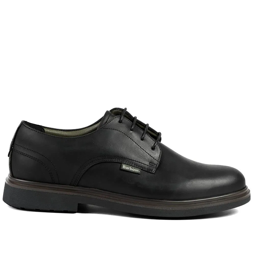Barbour Carthy Leather Derby Shoes - BARBR42500 / 328 009 - Black sold by Jones Bootmaker