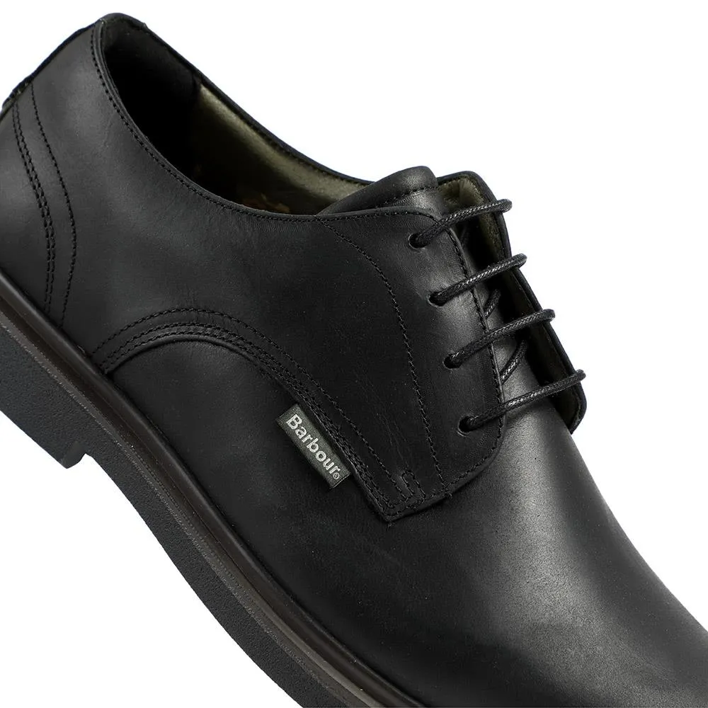 Barbour Carthy Leather Derby Shoes - BARBR42500 / 328 009 - Black sold by Jones Bootmaker product image thumbnail 5