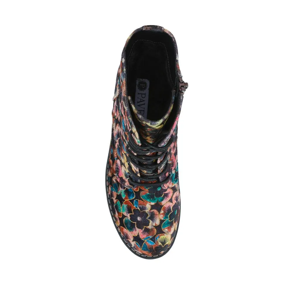 Chunky Lace-Up Ankle Boots - WBINS32015 / 318 884 - Floral sold by Jones Bootmaker product image thumbnail 4