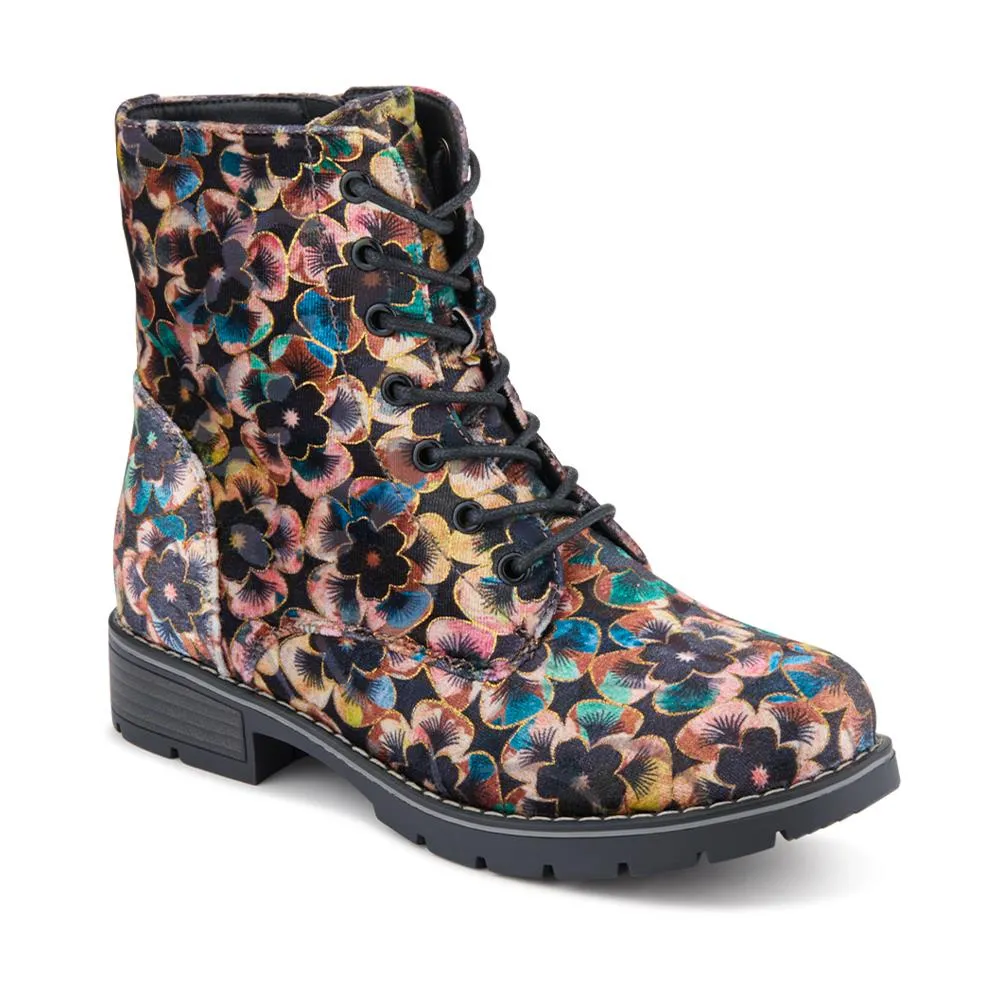 Chunky Lace-Up Ankle Boots - WBINS32015 / 318 884 - Floral sold by Jones Bootmaker product image thumbnail 2