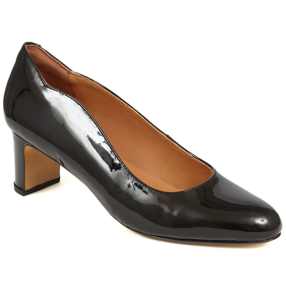 Zoey Leather Court Shoes - ZOEY / 323 597 - Black Patent sold by Jones Bootmaker product image thumbnail 2