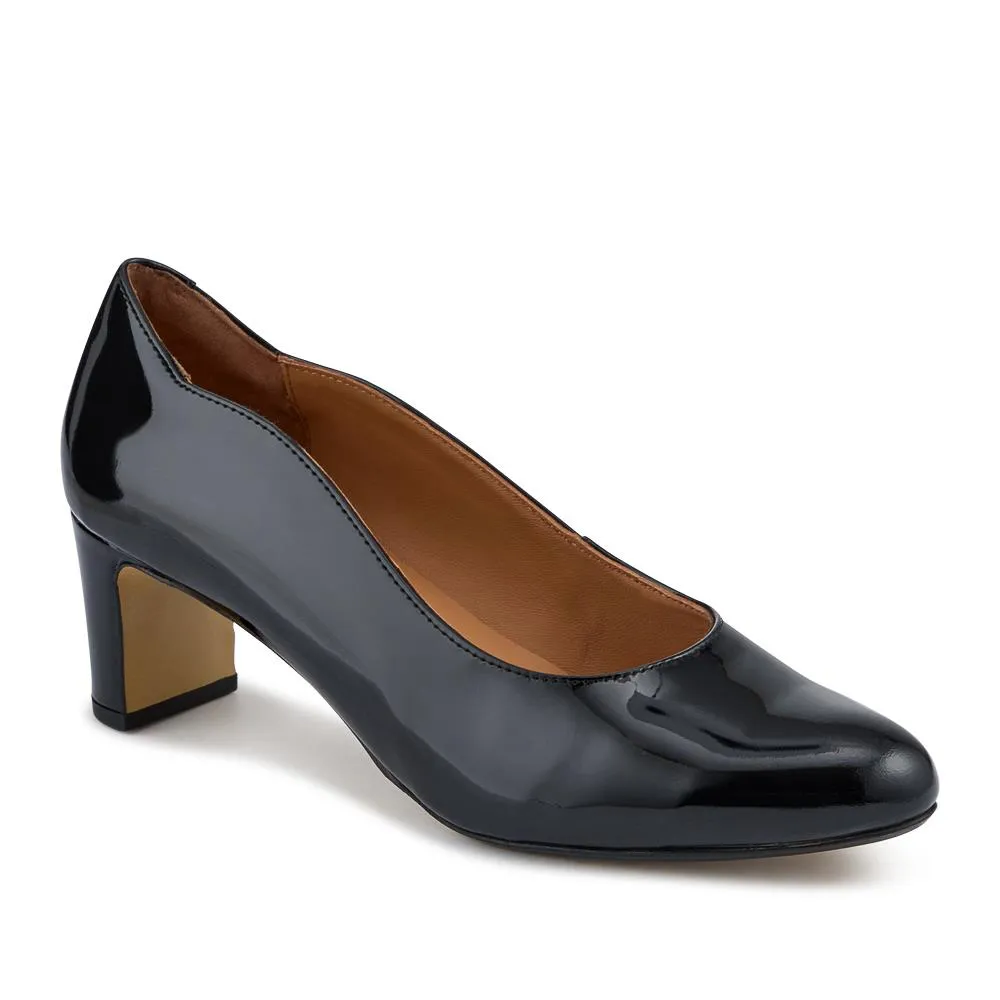 Zoey Leather Court Shoes - ZOEY / 323 597 - Black Patent sold by Jones Bootmaker product image thumbnail 3