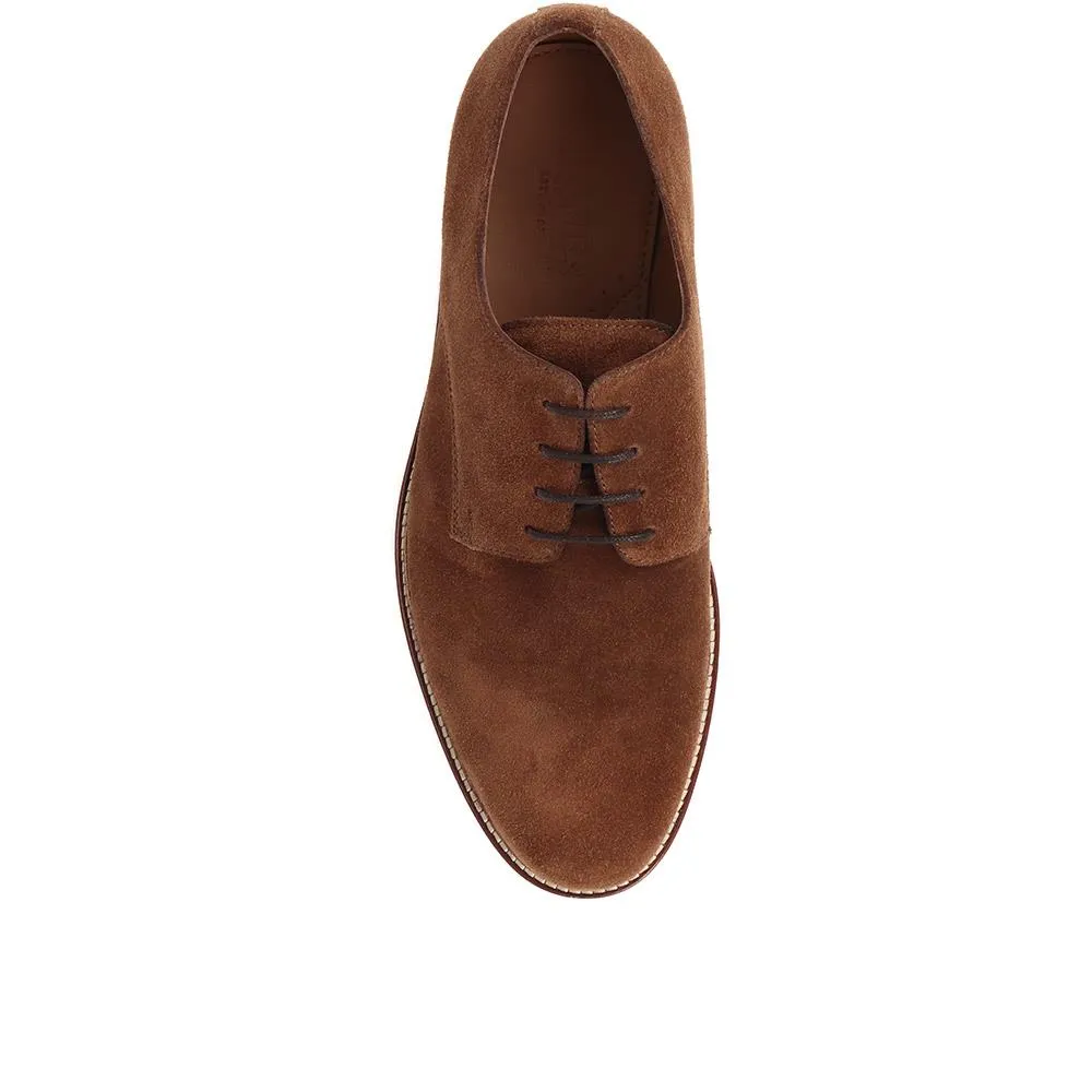 Lowen2 Suede Casual Lace-Ups - LOWEN2 / 325 114 - Tobacco sold by Jones Bootmaker product image thumbnail 5