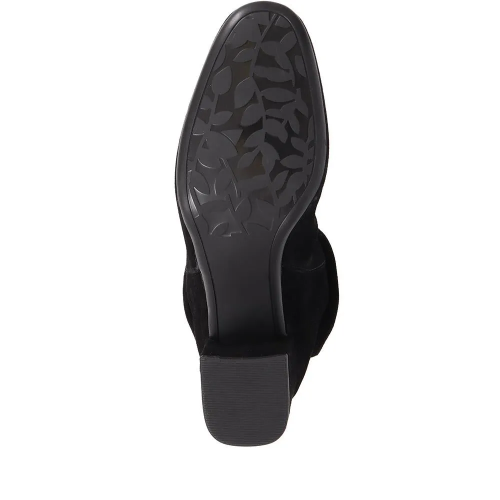 Lylah Heeled Ankle Boots - LYLAH / 322 544 - Black sold by Jones Bootmaker product image thumbnail 4