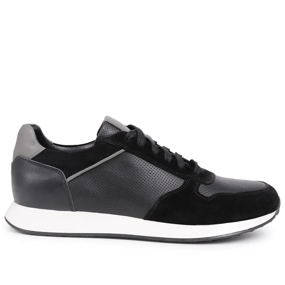Southsea Lace-Up Trainers - SOUTHSEA / 326 325 - Black sold by Jones Bootmaker
