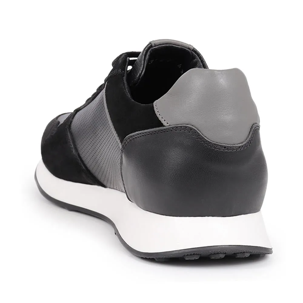 Southsea Lace-Up Trainers - SOUTHSEA / 326 325 - Black sold by Jones Bootmaker product image thumbnail 3