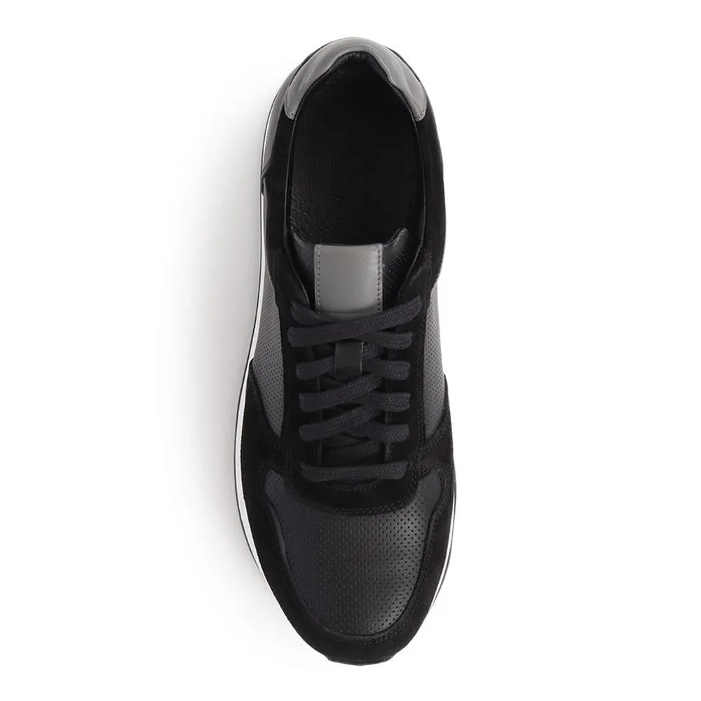 Southsea Lace-Up Trainers - SOUTHSEA / 326 325 - Black sold by Jones Bootmaker product image thumbnail 4