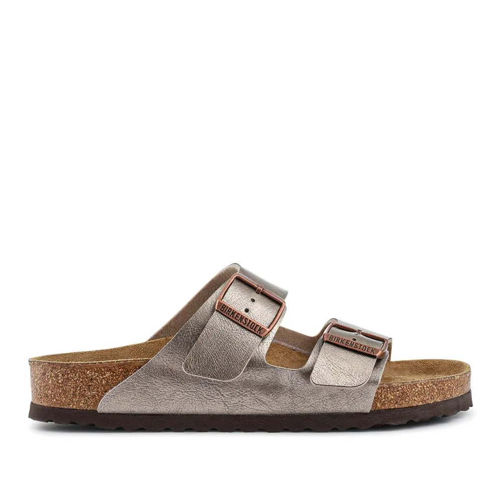 Arizona Dual Strap Sandals - BIRK37016 / 324 055 - Metallic Beige sold by Jones Bootmaker