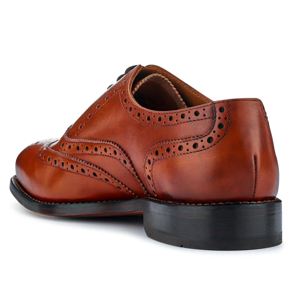 Braxton Leather Brogues - BRAXTON / 326 034 - British Tan sold by Jones Bootmaker product image thumbnail 3