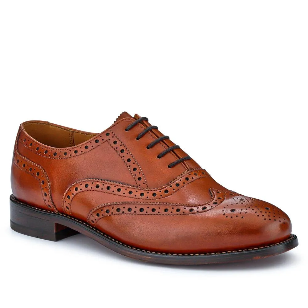 Braxton Leather Brogues - BRAXTON / 326 034 - British Tan sold by Jones Bootmaker product image thumbnail 2