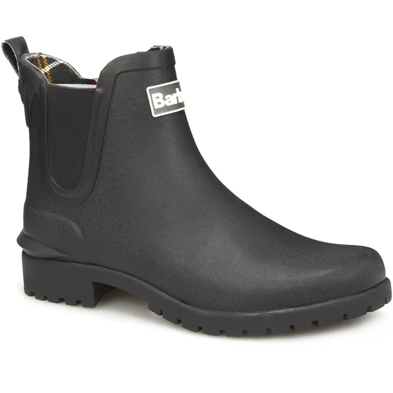 Wilton Wellie Ankle Boots - BARBR28514 / 313 961 - Black sold by Jones Bootmaker