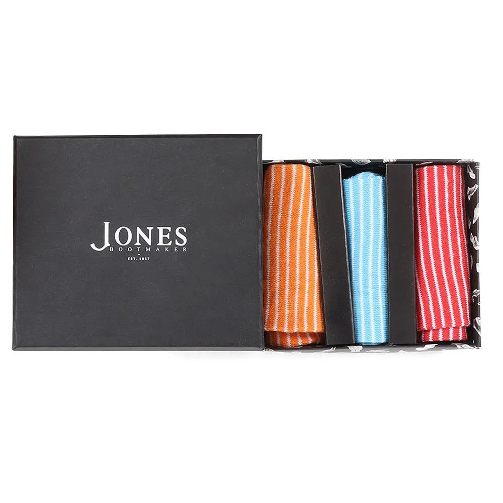 3 Pack Cotton Socks - EKIN36514 / 323 674 - Multi sold by Jones Bootmaker product image thumbnail 2