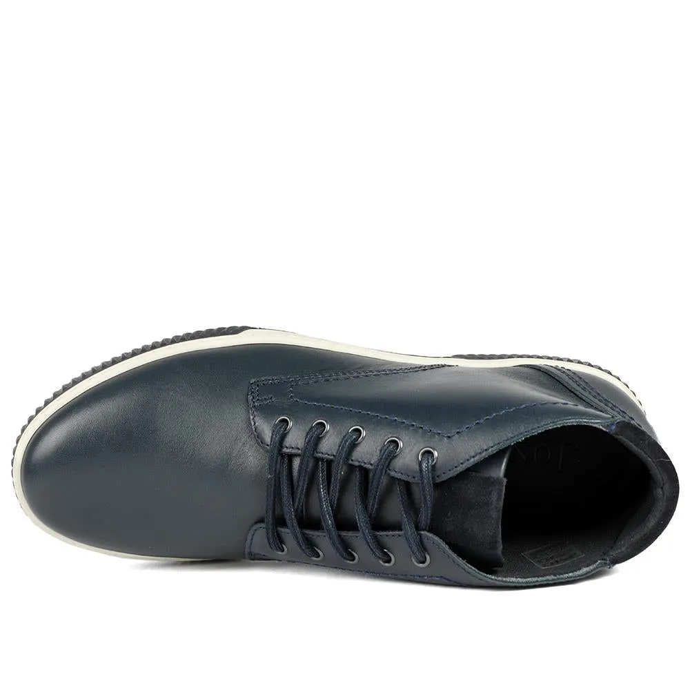 Dorset Leather Chukka Boots - DORSET / 325 901 - Navy Leather sold by Jones Bootmaker product image thumbnail 4