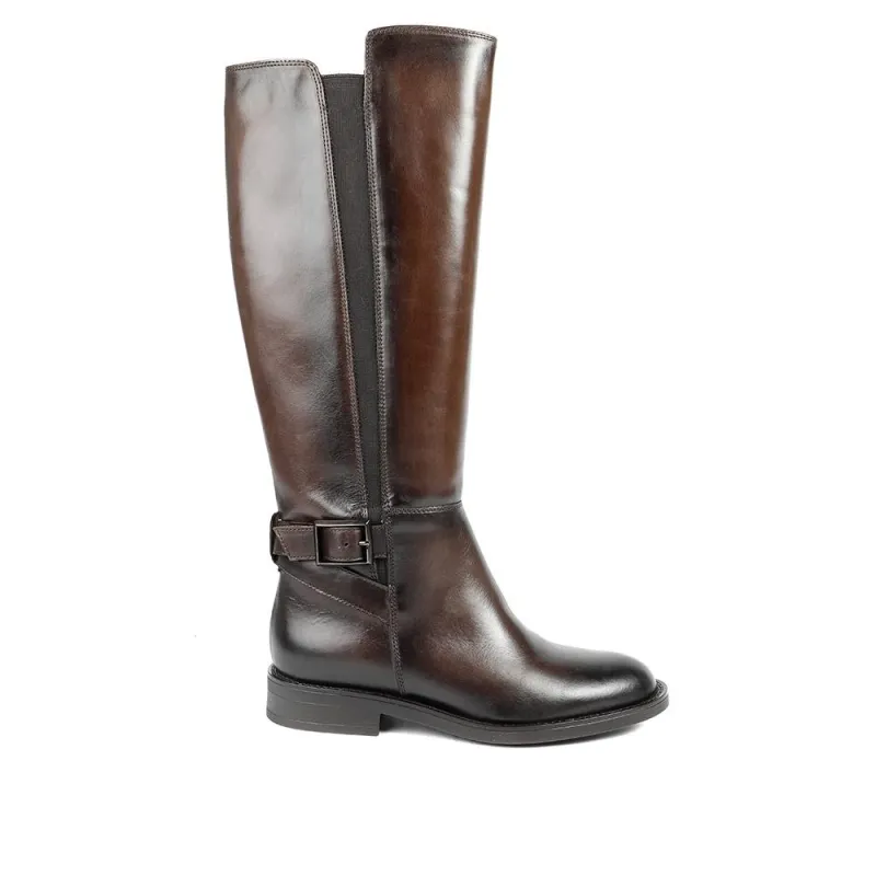 Danica Leather Long Boots - DANICA / 328 082 sold by Jones Bootmaker