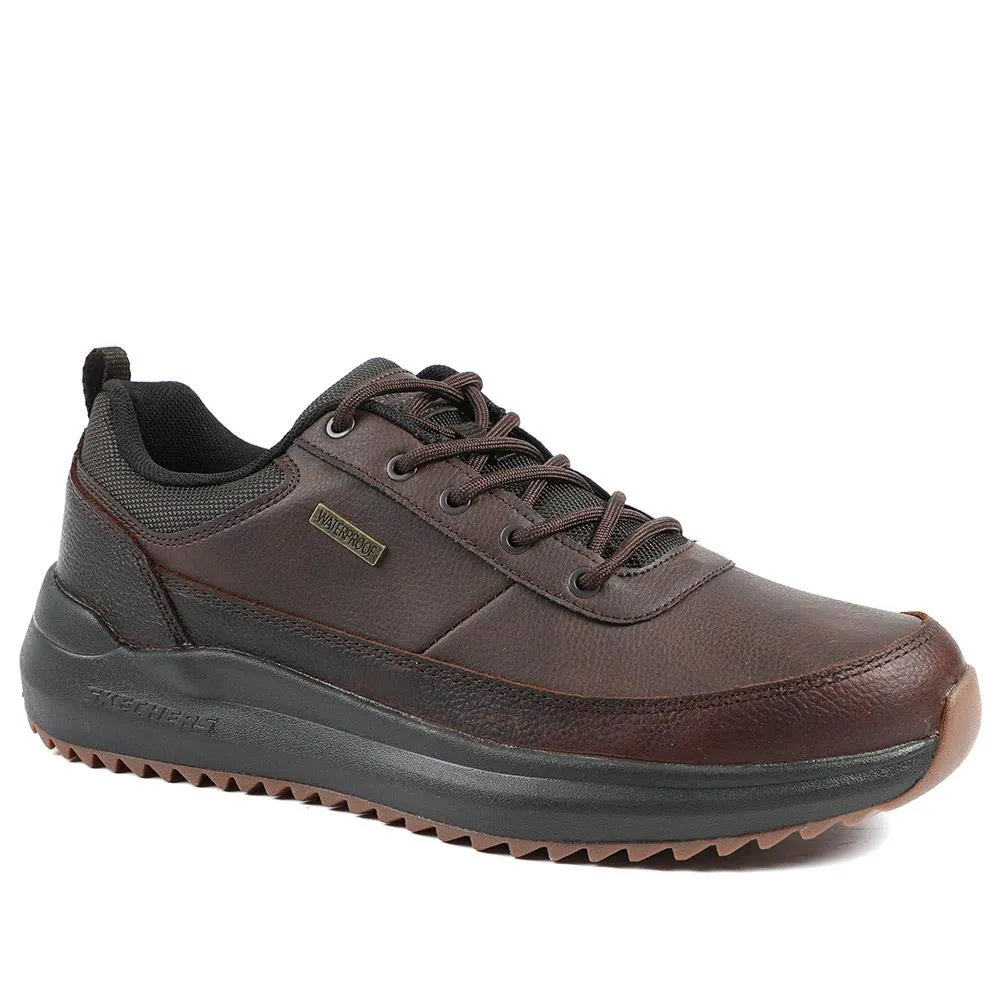 Skechers Parnell Tex Waterproof Lace Up Shoes - SKE42523 / 328 348 - Brown sold by Jones Bootmaker product image thumbnail 2