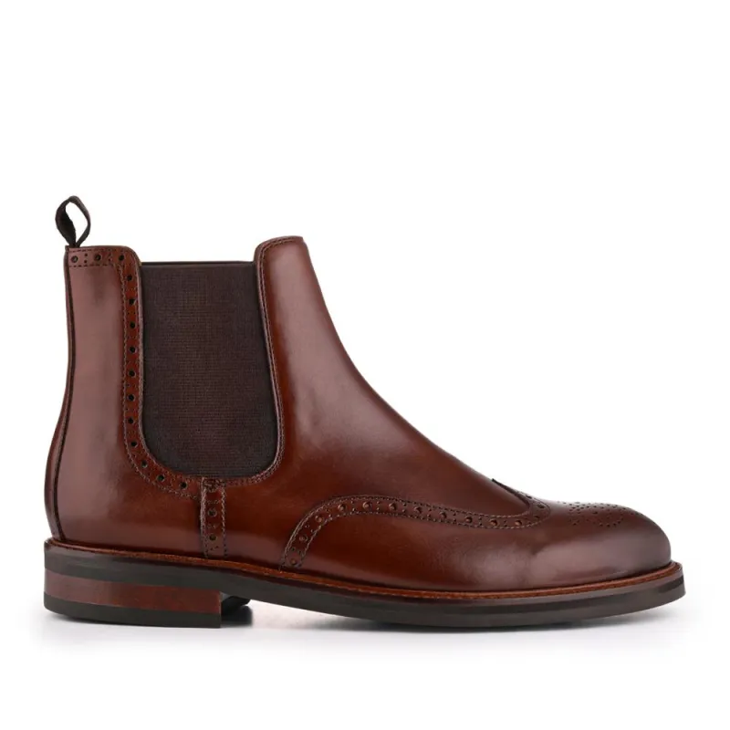 Fieldston Brogue Wingtip Chelsea Boots - FIELDSTON / 327 927 sold by Jones Bootmaker