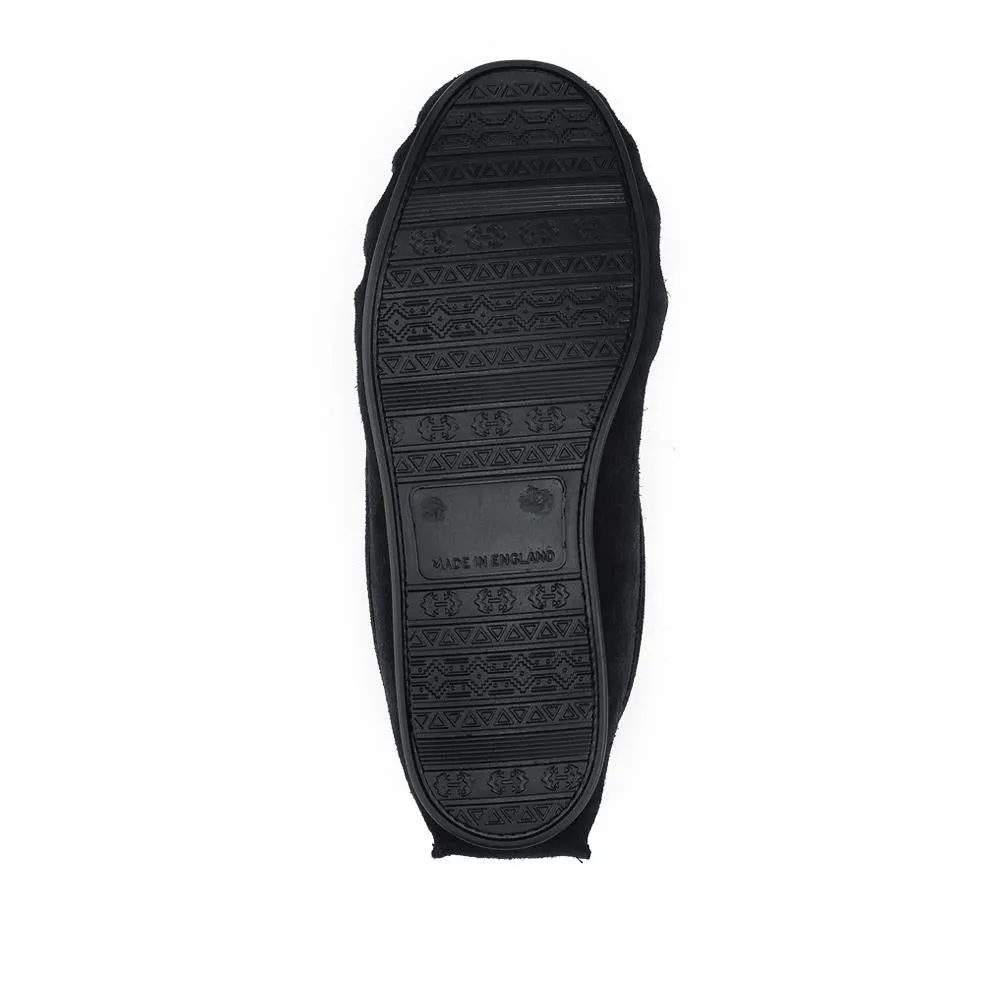 Drapers Ruby Sheepskin Moccasins - DRAPR42509 / 328 466 - Navy Suede sold by Jones Bootmaker product image thumbnail 5