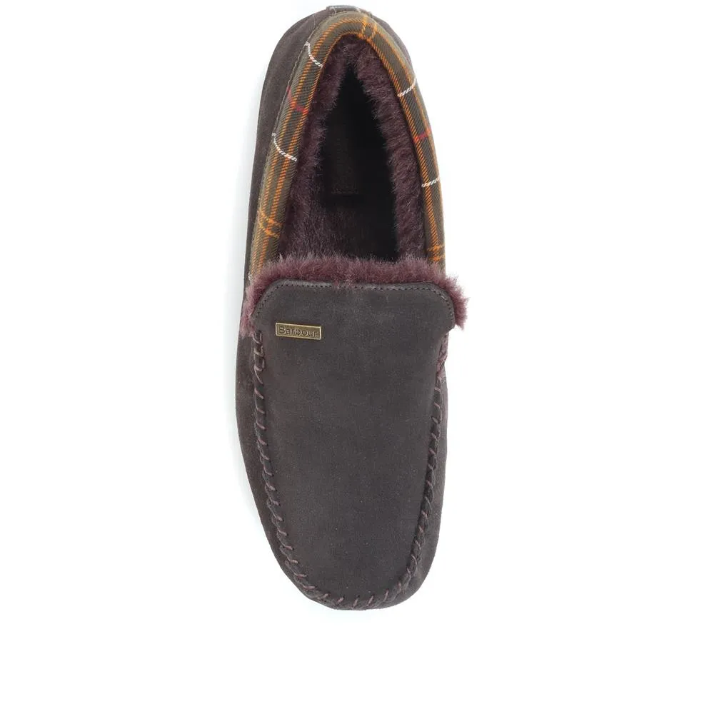 Monty House Slippers - BARBR28506 / 313 954 - Chocolate sold by Jones Bootmaker product image thumbnail 4