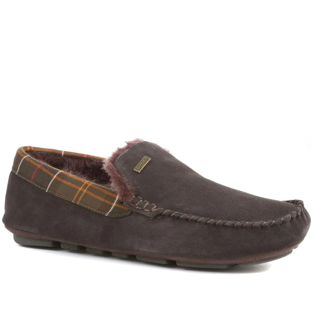Monty House Slippers - BARBR28506 / 313 954 - Chocolate sold by Jones Bootmaker product image thumbnail 2