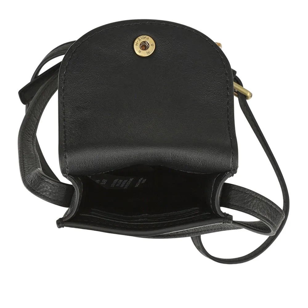 Vix Leather Crossbody Phone Bag - VIX / 328 536 - Black sold by Jones Bootmaker product image thumbnail 3