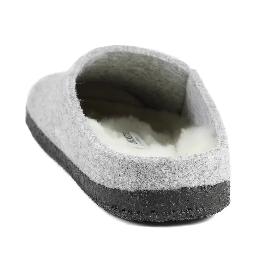 Birkenstock Zermatt Shearling Slippers - BIRK42501 / 328 153 - Grey sold by Jones Bootmaker product image thumbnail 3