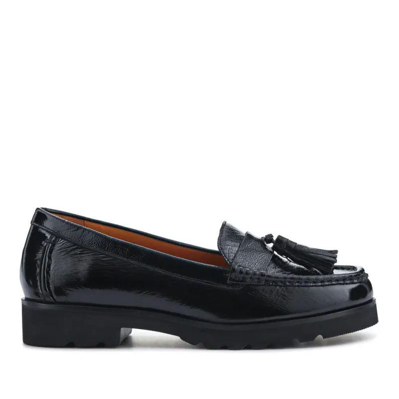Leather Casual Slip-On Shoes - GERANIUM2 / 326 780 sold by Jones Bootmaker